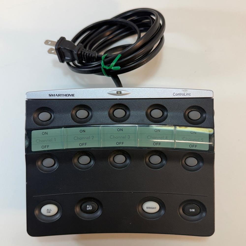 Smarthome ControlLinc V2 Insteon X10 Controller 2430 Black Silver